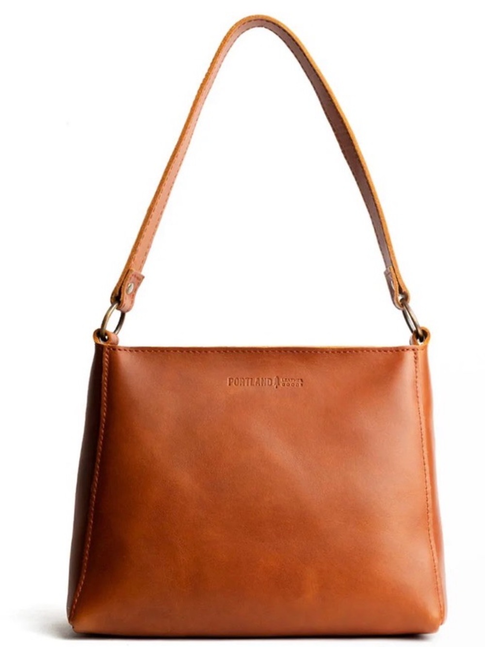 Portland Leather Triangle Small Shoulder Bag
